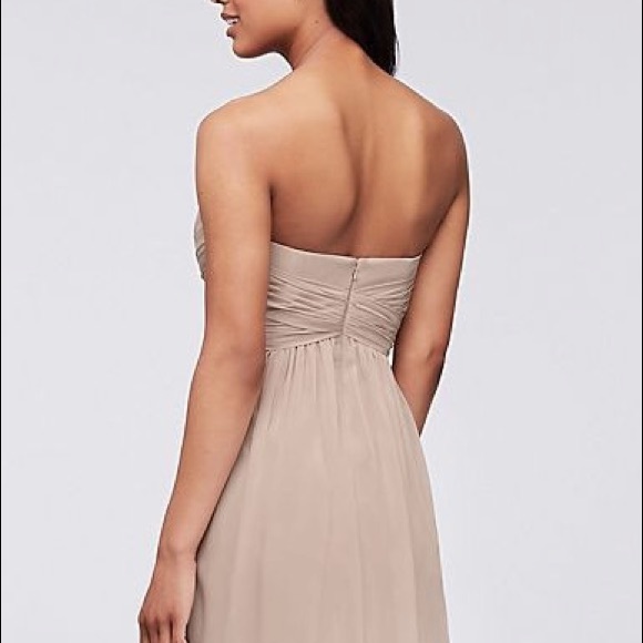 David’s Bridal Bridesmaid Chiffon Dress - Picture 6 of 6